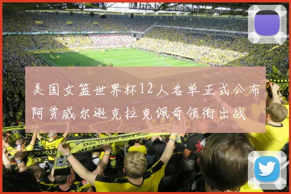 美国女篮世界杯12人名单正式公布阿贾威尔逊克拉克佩奇领衔出战